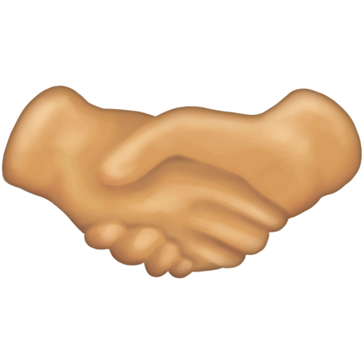 Handshake: Medium-Light Skin Tone, the design in this release
