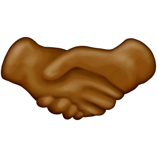 Handshake: Medium-Dark Skin Tone, the design in this release