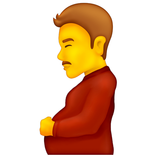 Pregnant Man, the design in this release