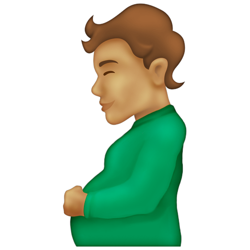 Pregnant Person: Medium Skin Tone, the design in this release