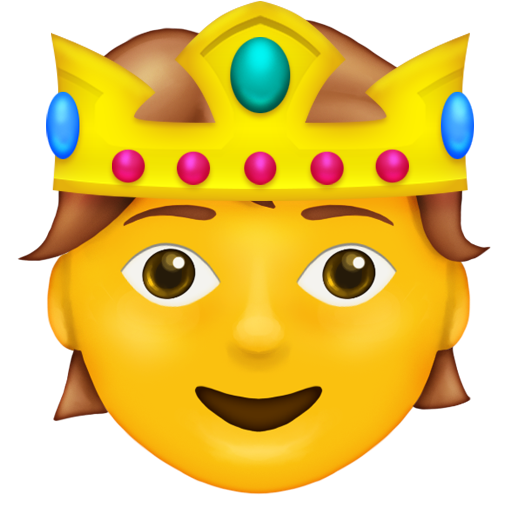 Person with Crown, the design in this release