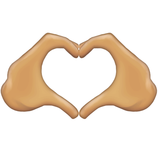 Heart Hands: Medium-Light Skin Tone, the design in this release