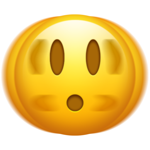 zitterndes Doppelgesicht as rendered by Emojipedia