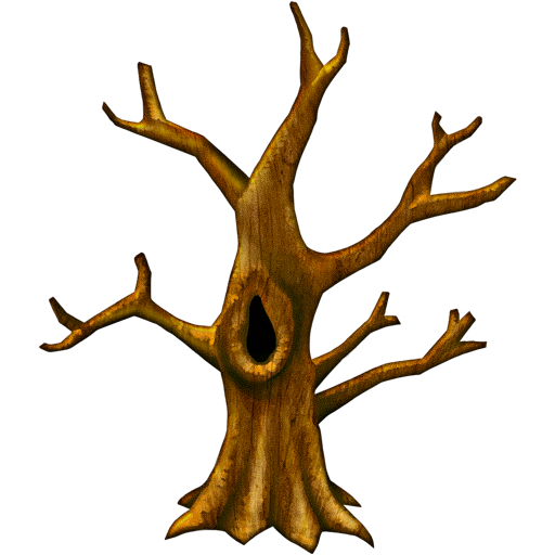 Leafless Tree as drawn by Emojipedia in 17.0