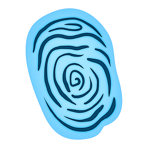 fingerprint as rendered by Emojipedia