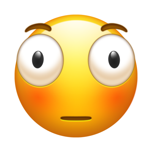 distorted face as rendered by Emojipedia