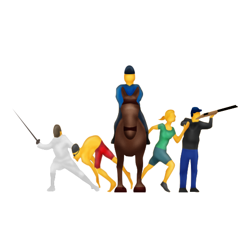 Modern Pentathlon, the design in this release