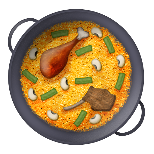 Shallow Pan of Food, the design in this release