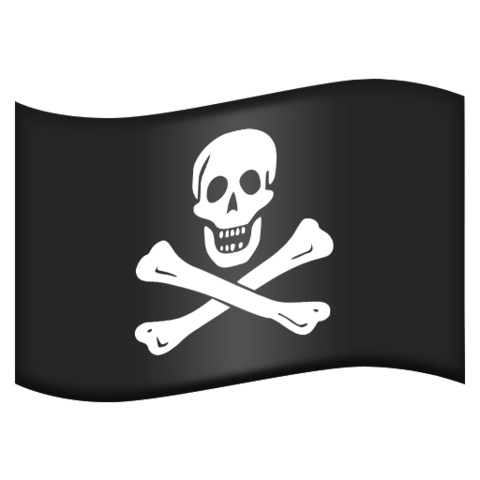 Pirate Flag, the previous design