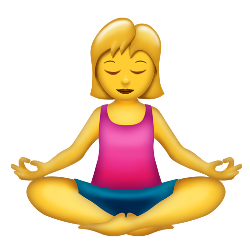 Person in Lotus Position, the design in this release