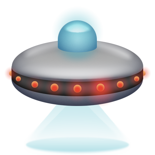 Flying Saucer, the design in this release