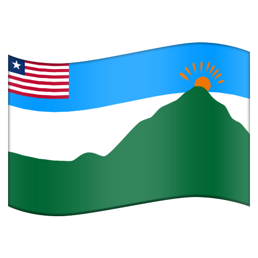 Flag for Grand Gedeh (LR-GG), the design in this release