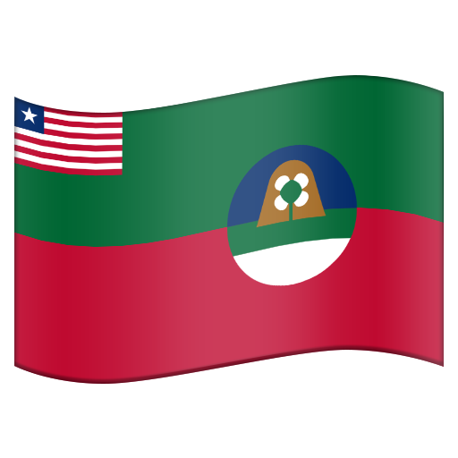 Flag for Margibi (LR-MG), the design in this release