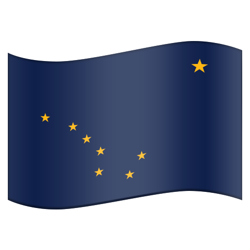 Flag for Alaska (US-AK), the design in this release