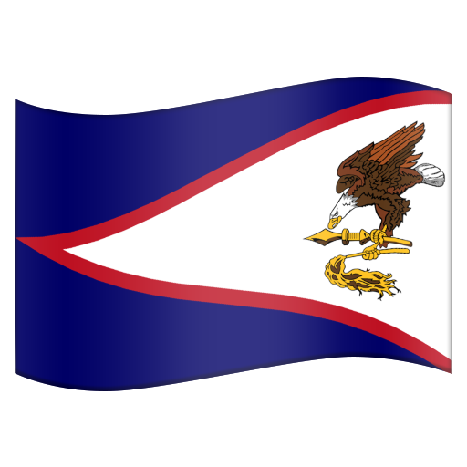 Flag for American Samoa (US-AS), the design in this release