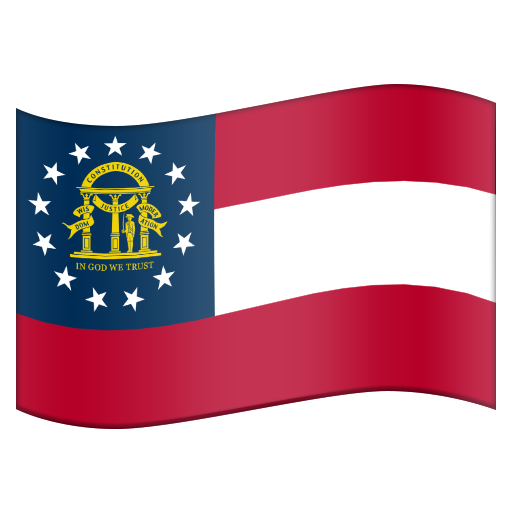Flag for Georgia (US-GA), the design in this release