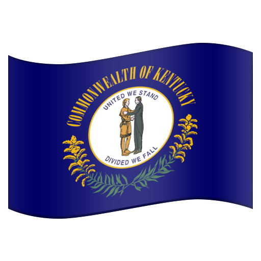 Flag for Kentucky (US-KY), the design in this release