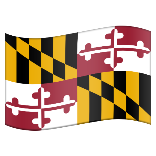 Flag for Maryland (US-MD), the design in this release