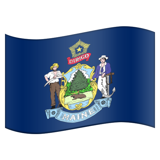 Flag for Maine (US-ME), the design in this release