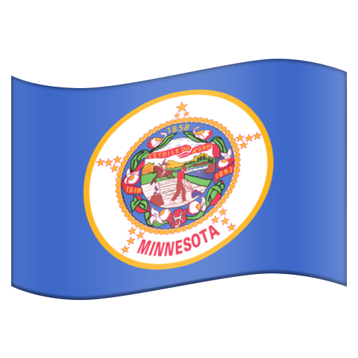 Flag for Minnesota (US-MN), the design in this release