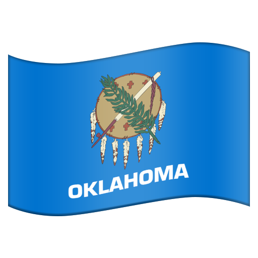 Flag for Oklahoma (US-OK), the design in this release