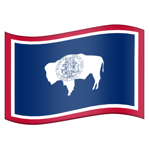 Flag for Wyoming (US-WY), the design in this release