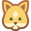 Cat Face as drawn by Facebook in 1.0