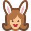 People with Bunny Ears, the previous design