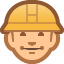 Construction Worker as drawn by Facebook in 1.0