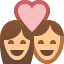 Couple with Heart, the previous design