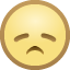 disappointed face — Facebook