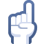 Folded Hands as drawn by Facebook in 1.0