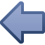 Left Arrow as drawn by Facebook in 1.0