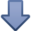 Down Arrow as drawn by Facebook in 1.0
