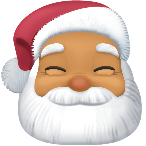 Santa Claus: Medium Skin Tone, the design in this release