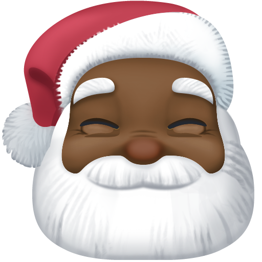 Santa Claus: Dark Skin Tone, the design in this release