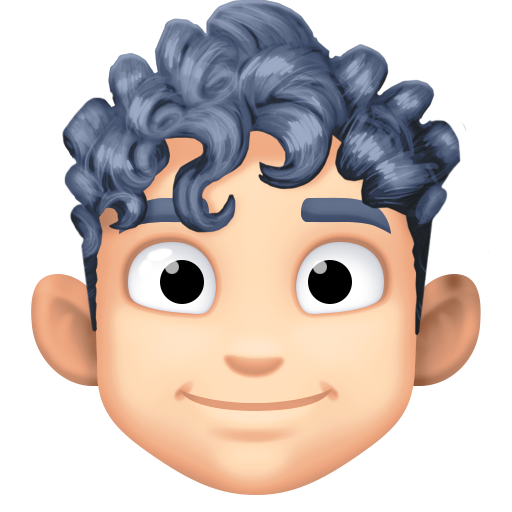 Man: Light Skin Tone, Curly Hair, the design in this release