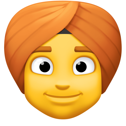 Person Wearing Turban, the design in this release
