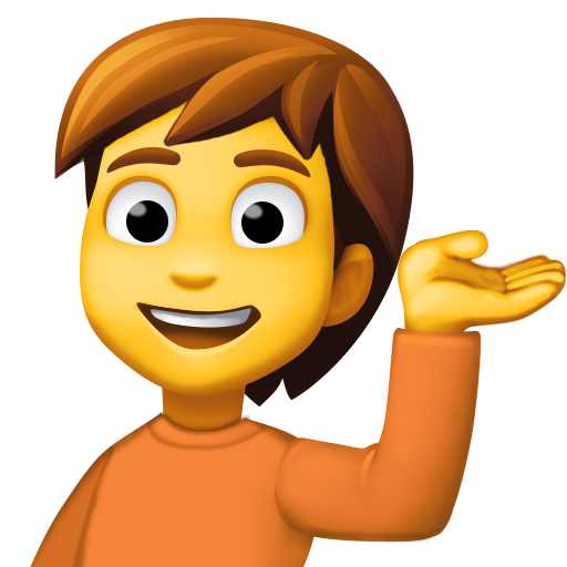 Person Tipping Hand, the design in this release