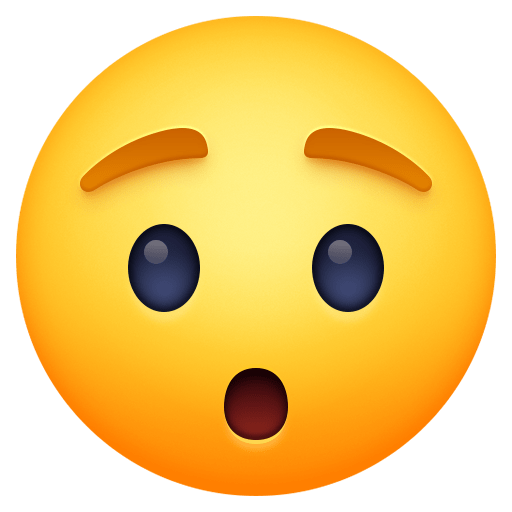 hushed face — Facebook