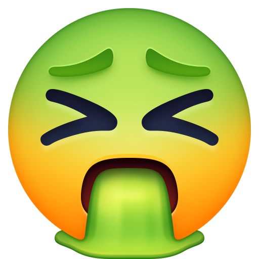 face vomiting — Facebook