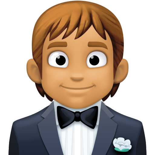 Person in Tuxedo: Medium Skin Tone, the design in this release