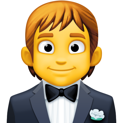 Person in Tuxedo, the design in this release