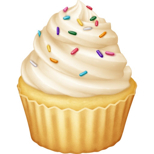 Cupcake as drawn by Facebook in 13.0