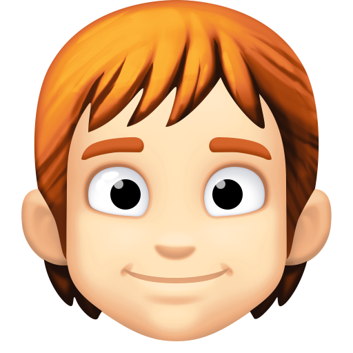 Person: Light Skin Tone, Red Hair, the design in this release