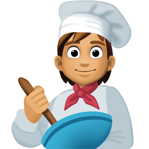 Cook: Medium Skin Tone, the design in this release