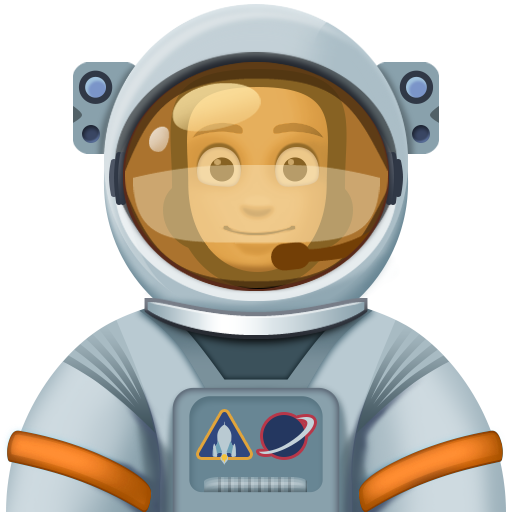 Astronaut: Medium Skin Tone, the design in this release