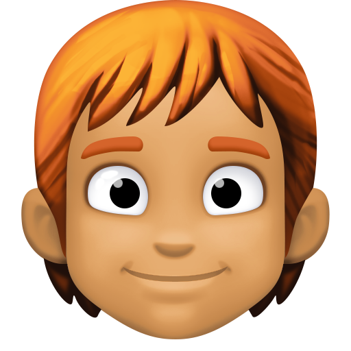 Person: Medium Skin Tone, Red Hair, the design in this release