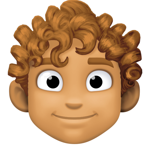 Person: Medium Skin Tone, Curly Hair, the design in this release