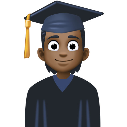 Student: Dark Skin Tone, the design in this release